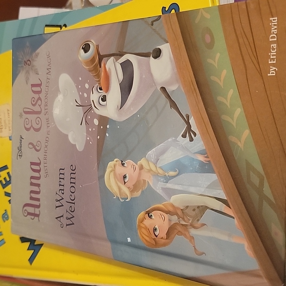 BOOK DISNEY  ANNA & ELSA